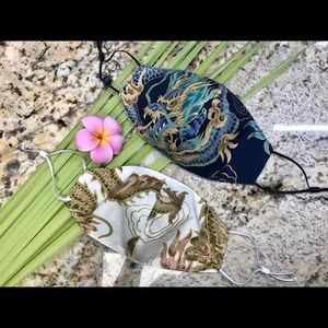 Couple matching masks